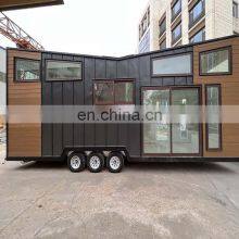 Mini Mobile House Small Modular Guest House Prefabricated Wooden House thumbnail-1