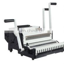 Heavy Duty Hard Book Multifunctional Punching Binding Machine With Wire and Comb WW2500A thumbnail-2