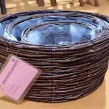Outdoor Wicker Basket/Large Basket Planter Price thumbnail-4