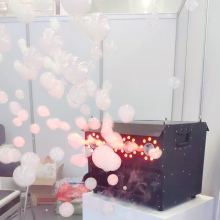1300W four eyes LED fog bubble machine stage equipment for wedding bar concert music festival theatre Christmas Halloween party events