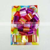 2014 Festive Decoration Pom Pom Bow and Colorful Ribbons for Gift Decoration thumbnail-3