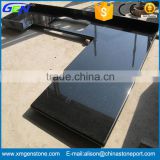 Chinese Pure Black Granite Costomized Kitchen Countertop