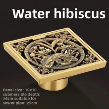 Antique Carved European-Style European-Style Odor-Proof Insect-Resistant for Modern Household Bathroom Hotel Shower Washing Machine