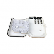 FTTH Outdoor Wall Mounted/Pole Mounting 1X8 Cores Fiber Optic Splitter Box thumbnail-3