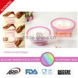 Food Grade Dia.15.5cm Silicone Stretch Lids thumbnail-5