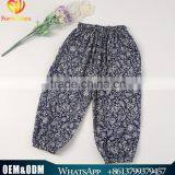 Wholesale Baby Girl Clothes Trousers 2016 New Summer Girl Printed Shivering Pants Lovely Little Girl Pants