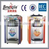 Chinese Hot Sale Tabletop Commercial Stainless Steel Frozen Yogurt Three Flavour Soft Sever Ice Cream Making Machine