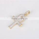 2016 Hip Hop 925 Silver Zircon Men Pendant Wholesale Cross Pendant thumbnail-2
