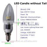 Hot Sale Indoor Led Candle Bulb, 3W Led Candle Bulb Lamps, E14 Led Candle Bulb Light thumbnail-4
