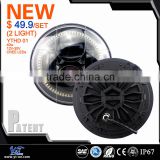 OEM 7 inch round led headlights for motorcycle harley