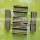 Bronze Anodized Aluminum Profiles