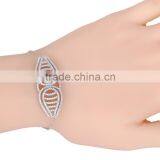 CYW Hot Selling Micropave Setting Silver Linellae Ss925 Bracelet in Spanish thumbnail-2
