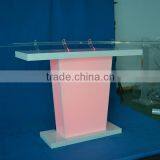 2015 New Acrylic Table Lectern With Different Color Light, High Quality Podium thumbnail-5