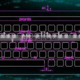 Customize Design Branded Metal Spanish Keyboard With Trackball thumbnail-2