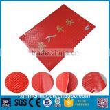 6D Xinmei Red Rectangle Rubber Mats Manufactured in China 50*70cm thumbnail-1