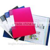 PP Clear File (10 Pockets) - 4 Colors