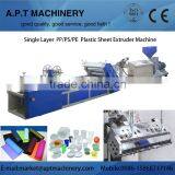 High Quality Plastic PP Sheet Extruder For Making PP PS Sheet