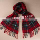 Wholesale Cheap Wool RedTartan Scarf WCS14112218 thumbnail-4