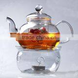 Specification Tea Ware Chinese Glass Teaset Candle Tea Warmer Candle Warmer thumbnail-2