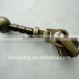 RORO115201 Metal Zipper Slider With Ball Puller