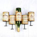 13A471NAD Decorative Wall Mounted Metal Wine Holder