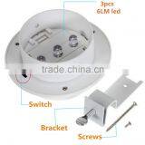 Water Resistant With Switch Solar Powered 3-led Gutter Light Fence Lamp Outdoor Solar Gutter LED Lights thumbnail-2