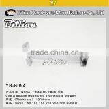 China Quality Prong Chrome AA Slotted Wall Pipe Tray Hardware Fitting Tube Accessories.