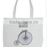 Recycled One Color Printed Canvas Cotton Shopping Bag Road Bag Supplier's Choice thumbnail-5