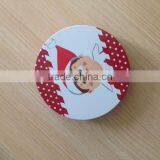 Promotional New Update Round Shape Tin Boxes Makeup Tin Box