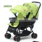 Popular design double baby stroller 2016 wholesale China