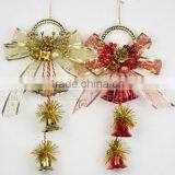 Christmas 2015 Christmas Wall Ornament With Ribbon Bowknot and Bell