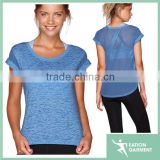 2016 Eation sports short sleeve women t-shirts wholesale custom o-neck t-shirt