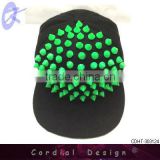 2013 new arrival Multi color rivet hats free size for adult