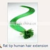 wholesale OEM,ODM 0.8 gram per strand 25strands/pack bright color hair extensions