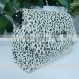 2016 New Arrival Makeup Bag Leopard Print PVC Cosmetic Bag Sexy Lady Bag With Mirror thumbnail-3