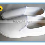 anti-static feature PVC leather upper PVC outsole PVC ESD shoes