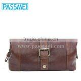 Prime Hide Rugged Leather Wash Bag Toiletry Bag for Men