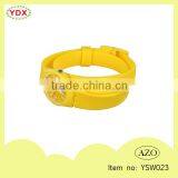 YSW023 Cheapest Long Wrist Band Silicone Watch FULL COLOR Design Silicone Watches thumbnail-4