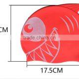2016 Summer Fashionable Comfortable Wear Silicone Waterproof Cartoon Shark Children Swimming Cap thumbnail-3