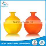 Globe Shape Retro Antique Color Glass Vase thumbnail-1