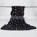 Gold Dot Blankets 2015 Hot Selling Polka Baby Blanket thumbnail-3