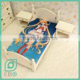 factory fashion fabric sheets sheet bed video games anime custom bed sheet Sailor Moon Tsukino Usagi