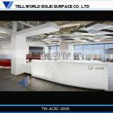 Modern Fancy Style Beauty Salon Reception Counter Hotel Reception Desk thumbnail-1