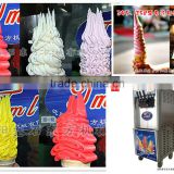 High Qulity TML Three Color Rainbow Soft Serve Ice Cream Machine, Commercial Ice Cream Making Machine, Gelato Making Machine