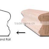 High Quality Wood Stair Handrail/stair Parts thumbnail-1