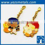 Wholese Sale Custom Metal Cartoon Key Chain