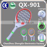 QX901-2 Mosquito Insect Killer torch 5+1 mosquito catcher rechargable electric mosquito swatter