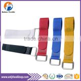 Colored self adhesive hook and loop cable ties, nylon adhesive hook loop cable ties