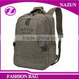 OEM Factory Custom Fashion Black Notebook Laptop Backpack Trendy Mens Canvas Backpack thumbnail-3