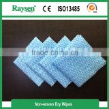 Multi-purpose disposable nonwoven cleaning wipes